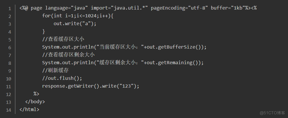 JSP的内置对象：Out、pageContext_内置对象