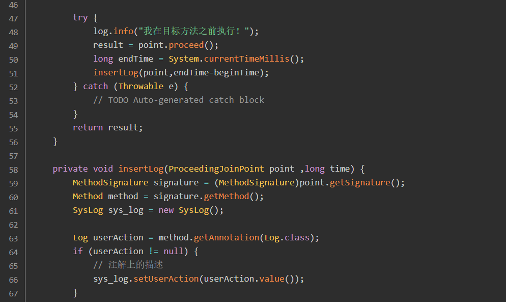 Spring boot学习：实现AOP记录操作日志_数据库_10