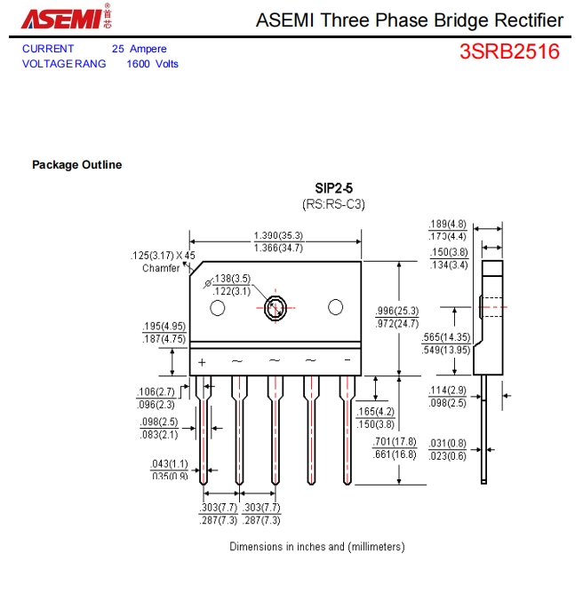 3SRB2516-ASEMI整流桥3SRB2516参数、封装、尺寸_ASEMI_03