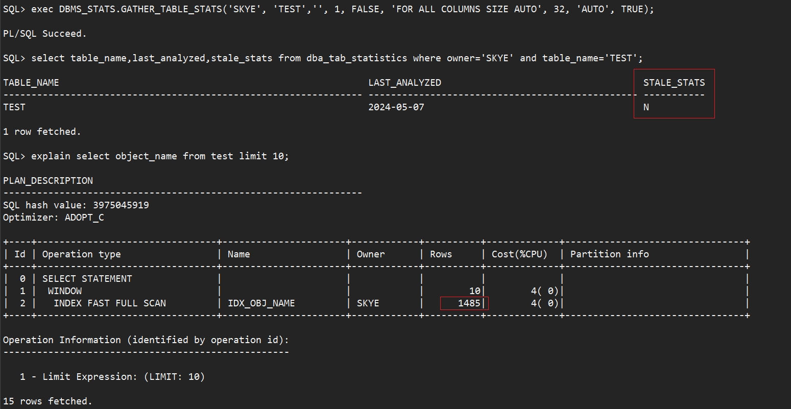 SQL查询太慢？实战讲解YashanDB SQL调优思路_调优_11