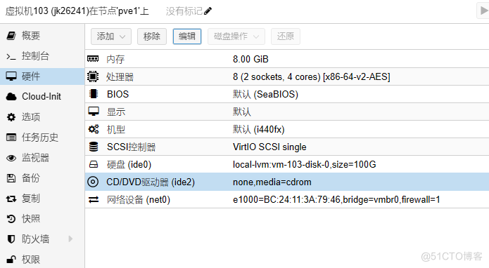 群晖还原linux虚拟服务器到Proxmox中实践过程_群晖ABB实现网络迁移服务器