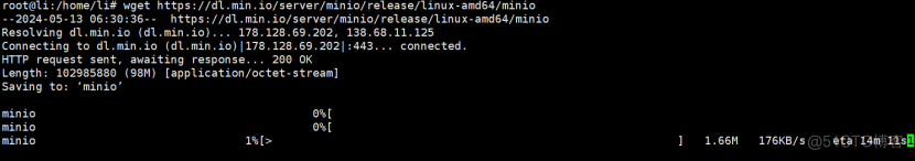 Ubunt20.04安装和配置MinIO_minio