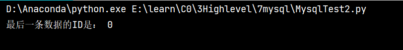 python高阶学习笔记：7 python操作Mysql数据库_mysql_03