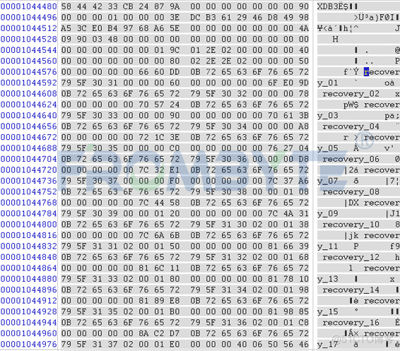 服务器数据恢复—CX4-480存储中xfs文件系统损坏的数据恢复案例_xfs数据恢复_03