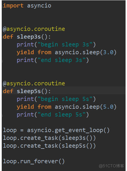 python3 asyncio 知乎 python asyncio理解_事件循环