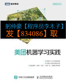 《美团机器学习实践》PDF_机器学习