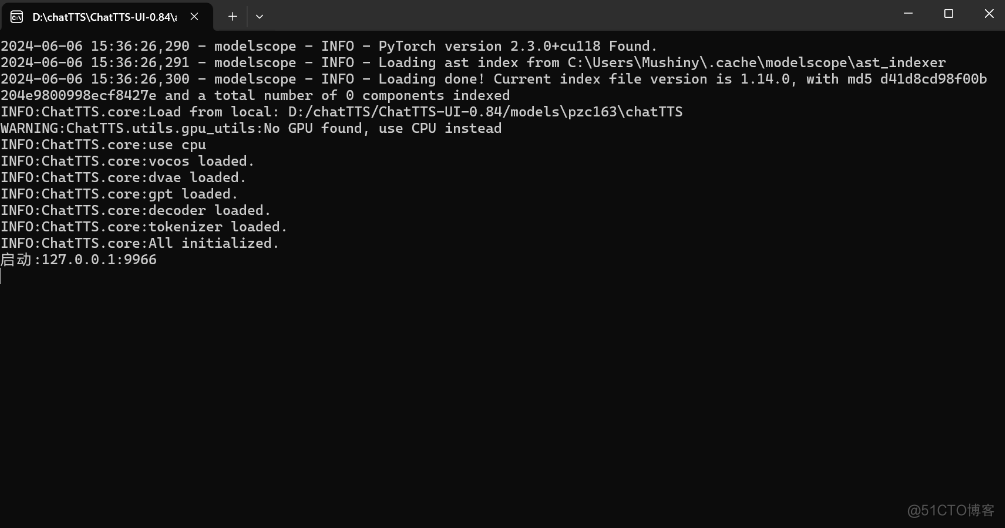 Window本地部署ChatTTS_ChatTTS_04