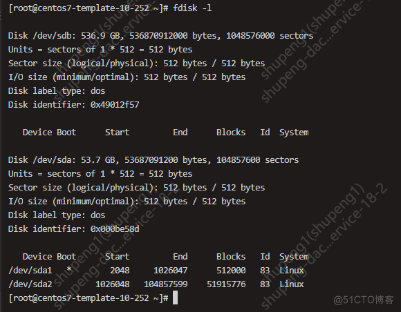 恢复 fdisk /dev/sdb 命令_bash_03