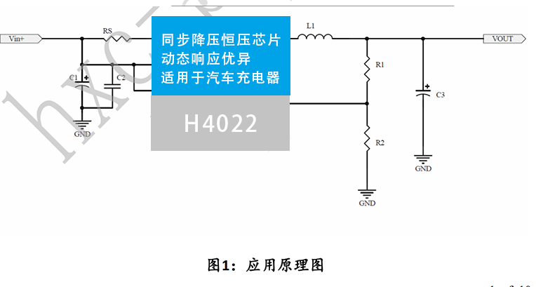 惠海 H4022 DC-DC40V同步降压恒压芯片36V30V24V12V5V3.3V/4A大电流汽车充电器方案_应用场景