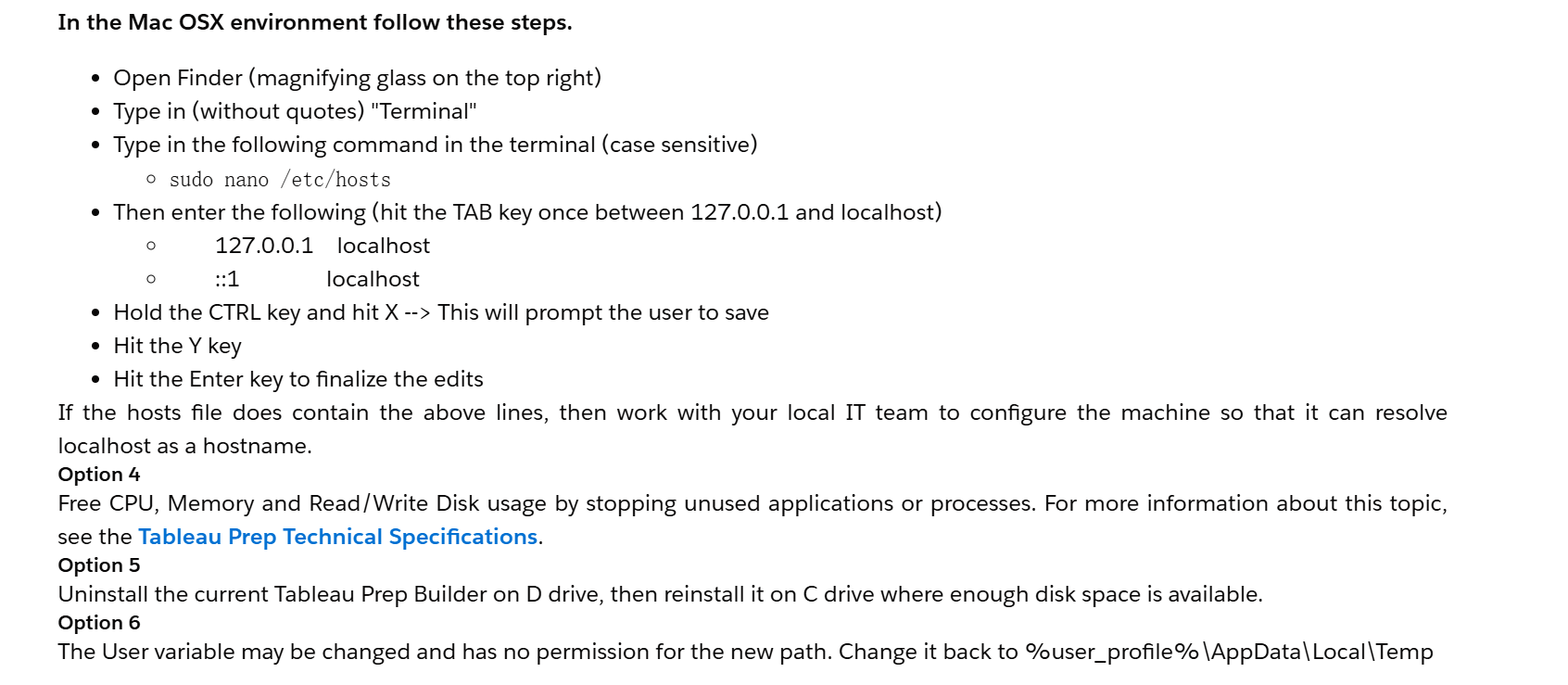 安装tableau prepbuilder后打不开，显示报错，在tableau官网看到了关于这个问题的故障排除，但我看不太懂，求求大神们帮帮忙解读一下解决措施_环境变量_04