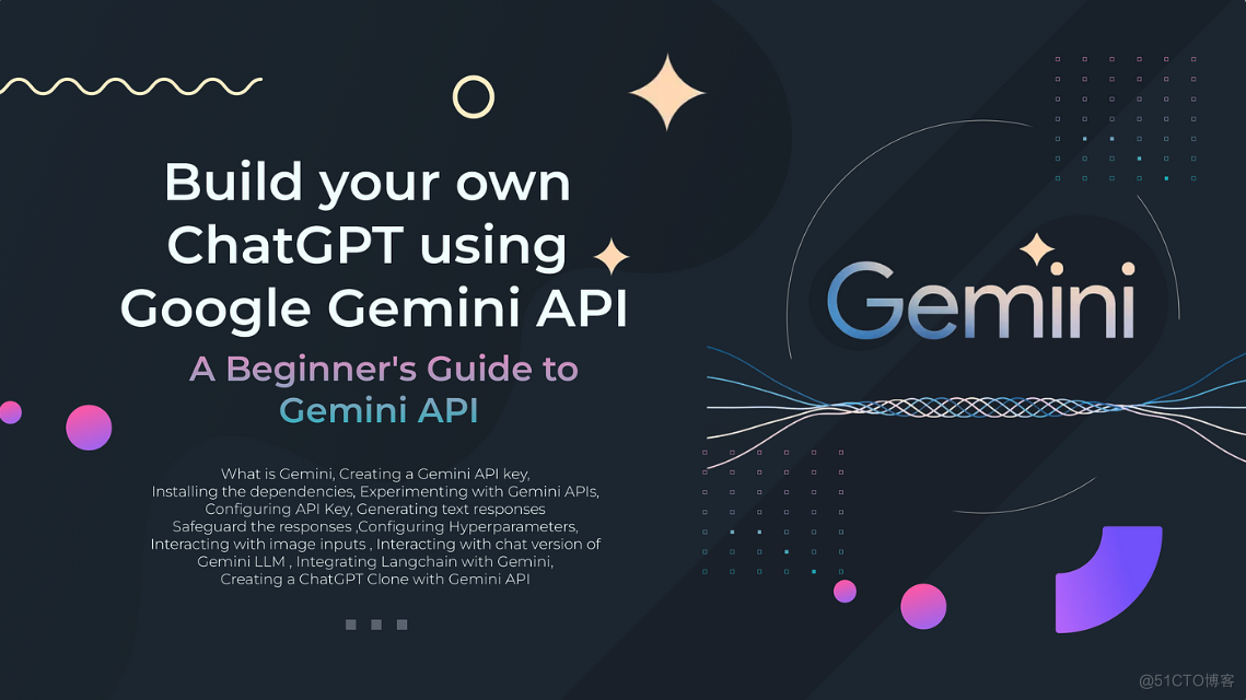 使用谷歌 Gemini API 与 langchain 结合构建自己的 ChatBot（二）_API