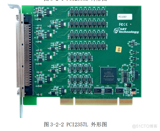 数据采集（DAQ）与控制 > PCI总线采集卡 ；PCI2357L；光电隔离I/O卡；支持64路光隔离达林顿输出。_数据采集