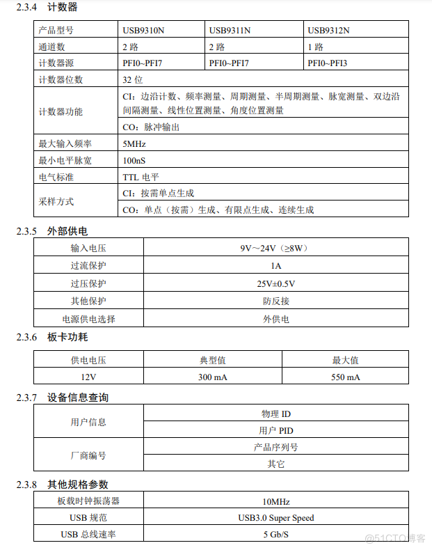 USB总线，32路高密度模拟量输出卡——USB9310N/9311N_数据采集卡_05