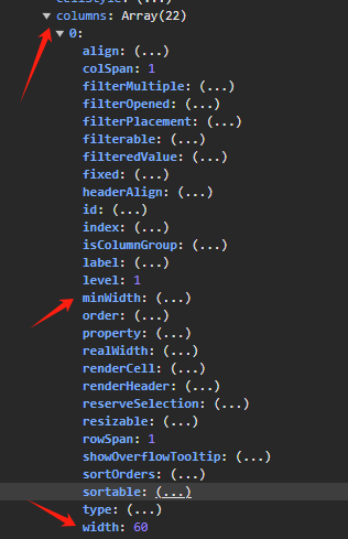 elementUI table 表头 宽度 动态调整_elementUI