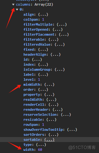 elementUI table 表头 宽度 动态调整_elementUI