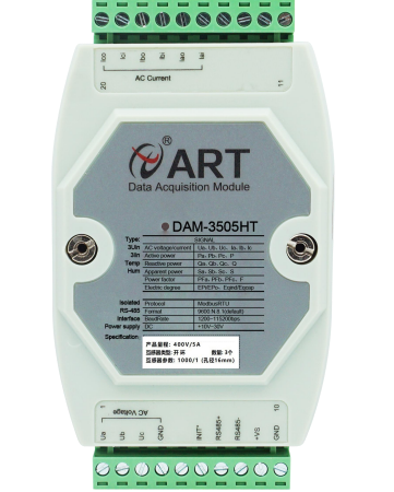 DAM-3505H（R）（T）三相全参数交流电量采集模块 485接口_电压电流互感器_03