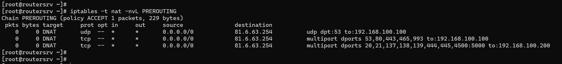 网络系统管理Linux环境——ROUTERSRV之IPTABLES_服务器_03