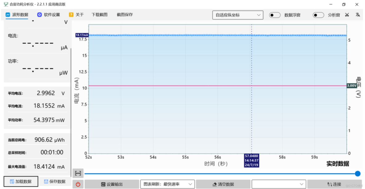 从微弱到璀璨，台灯功耗知多少？| 合宙功耗分析仪Air9000P实测_嵌入式_07