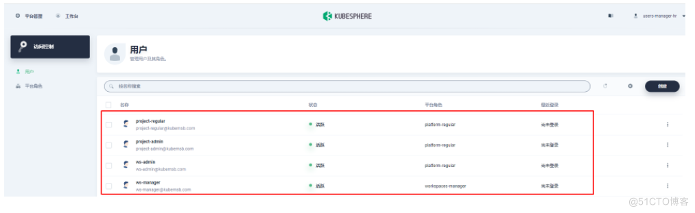 kubesphere多租户管理系统应用_用户名_26