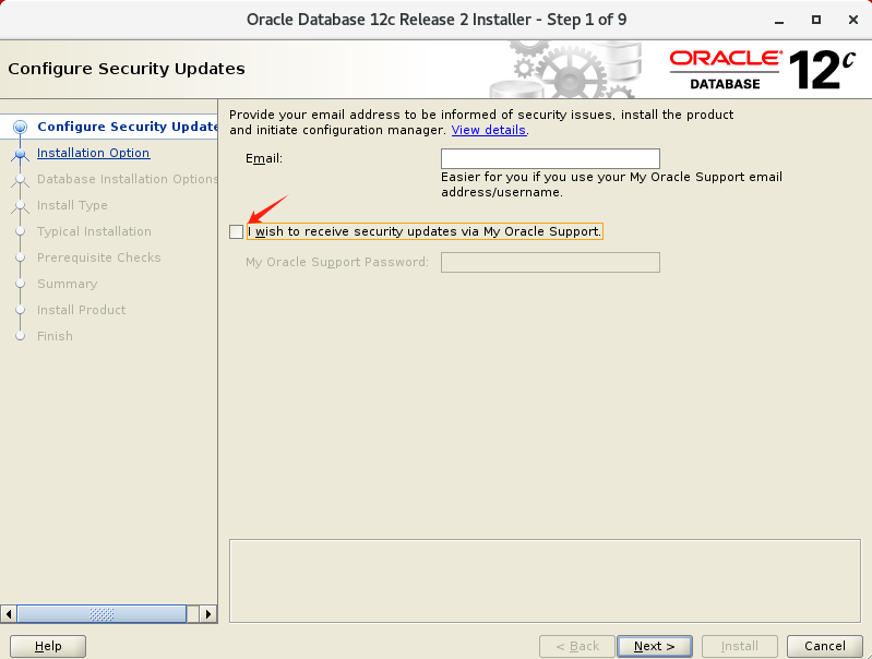 oracle 12c  云数据库安装 单机 图形化_oracle12c