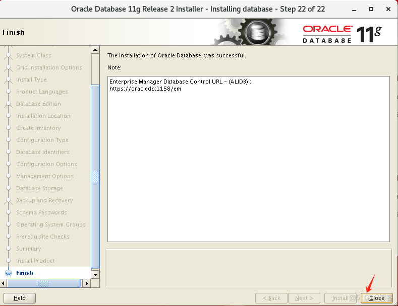 oracle 11g(11.2.0.4)单节点部署 图形化_oracle_34