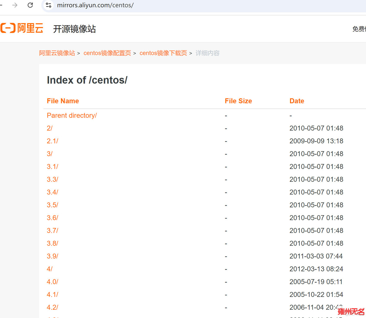 CentOS8镜像下载地址_开源镜像站_02