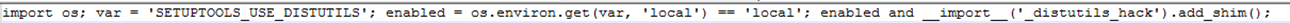 执行python脚本时报错Error processing line 1 of xxxxxx\distutils-precedence.pth_告警处理_02