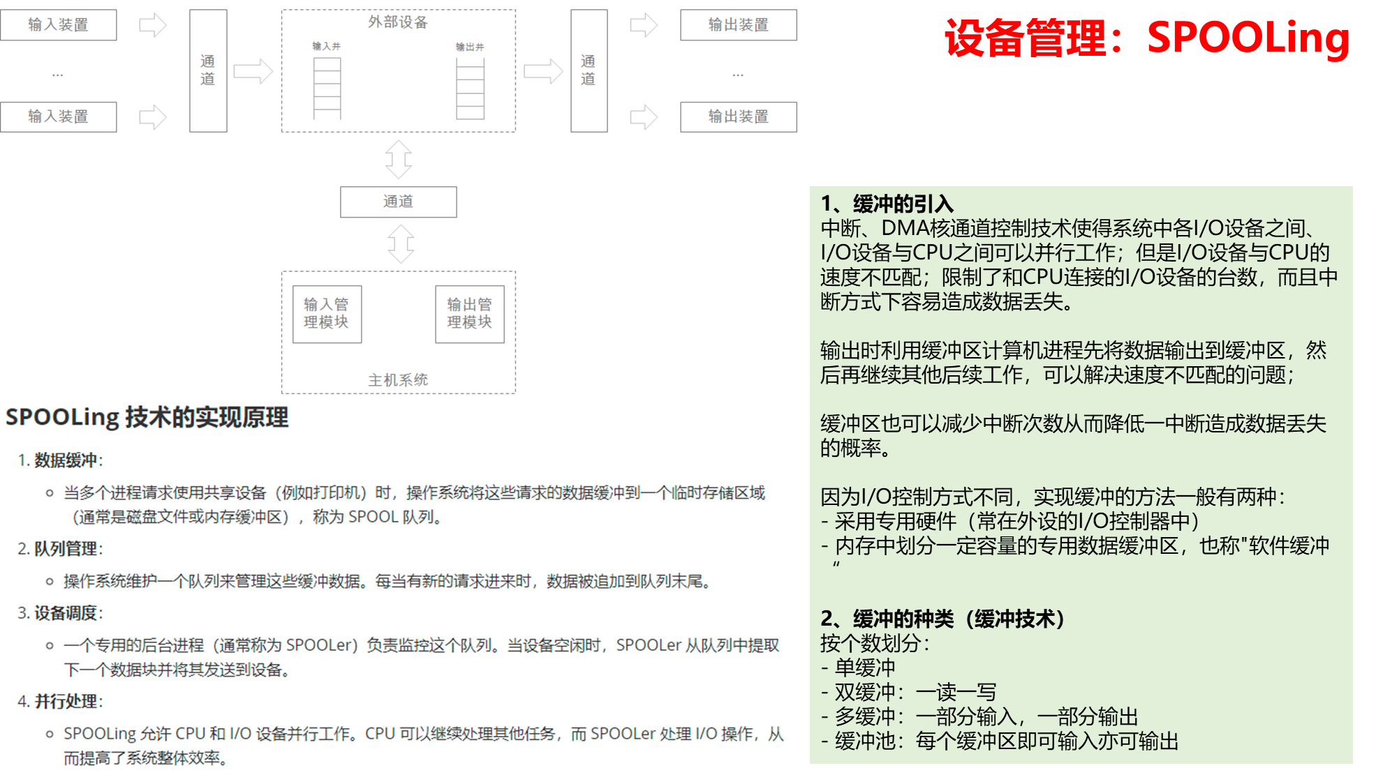 【知识点汇总-纯干货操作系统】第七章 设备管理_分配策略_15