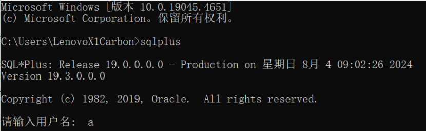 sqlplus的使用_oracle登录_02