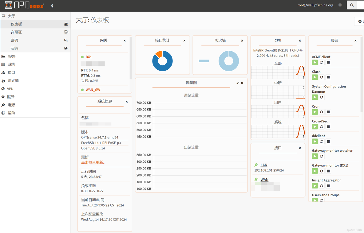 OPNsense 汉化包_繁体