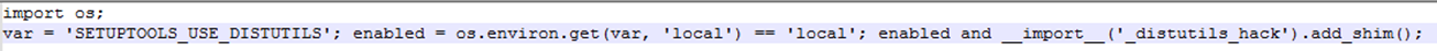 执行python脚本时报错Error processing line 1 of xxxxxx\distutils-precedence.pth_distutils-precedence_03