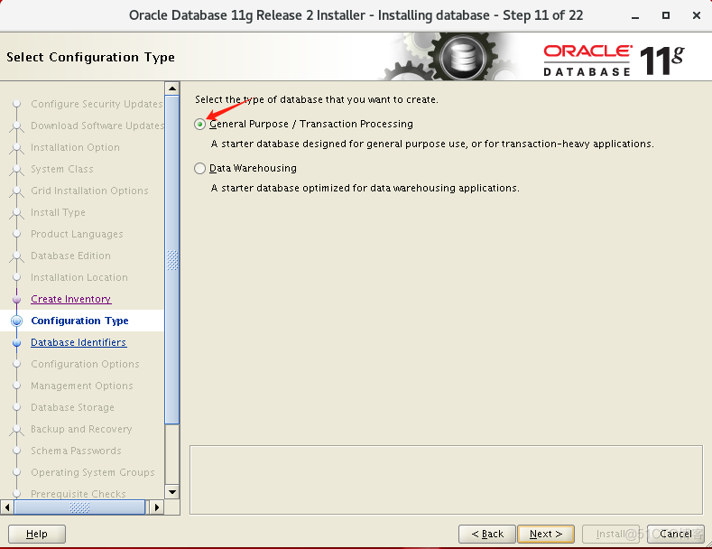 oracle 11g(11.2.0.4)单节点部署 图形化_oracle_12