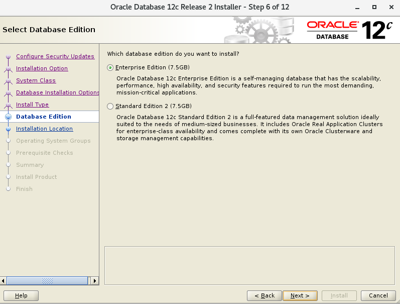 oracle 12c  云数据库安装 单机 图形化_oracle12c_07