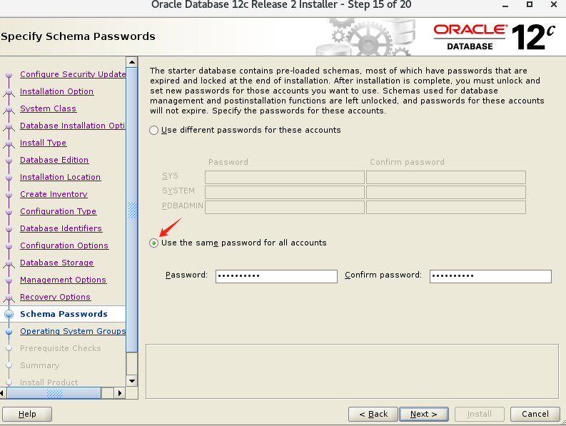 oracle 12c  云数据库安装 单机 图形化_oracle12c_18