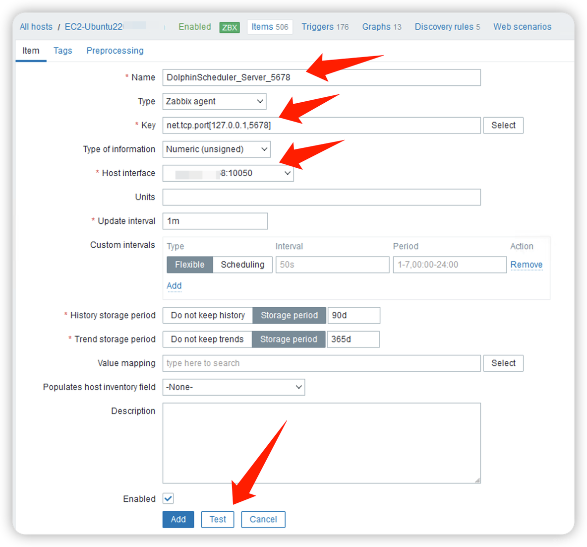 Zabbix Agent添加自定义端口监控_自定义_02