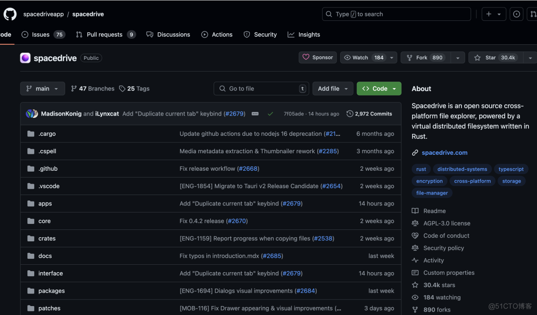 斩获30+K star！开源的跨平台文件管理器Spacedrive酷炫又强大_云存储