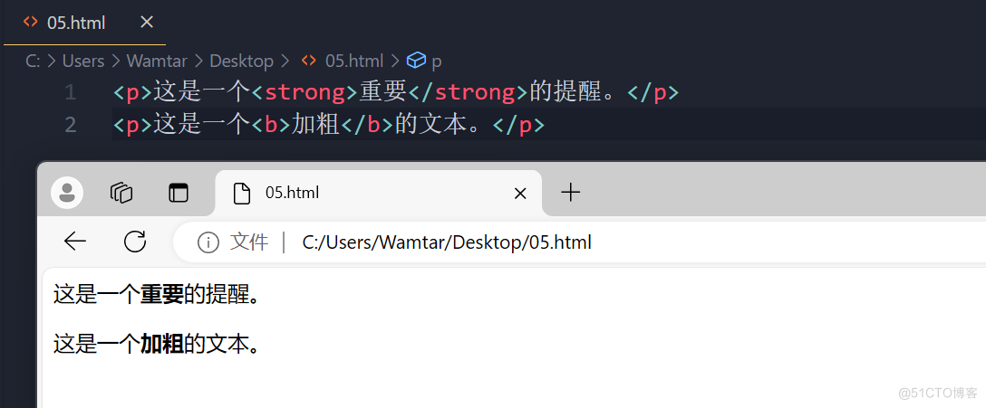 HTML “文本处理基础”--文本格式化——WEB开发系列05_html_04