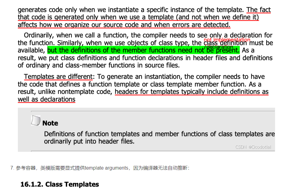 Cxx primer-chap16-Templates and Generic Programming_模版_06