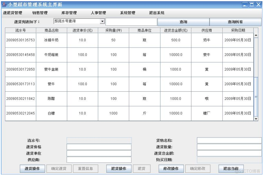 基于JAVA超市管理系统的计算机毕设_Access_15