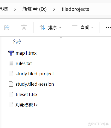 第三章 游戏开发Tiled篇-3.Tiled正常方向（Orthogonal）地图编辑基本操作_图块层_05