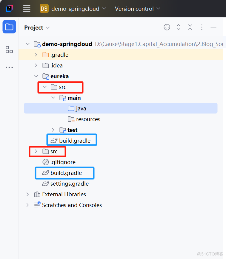 Spring Cloud 5.1: 将多工程整合成多模块工程-Eureka注册中心_spring cloud_06