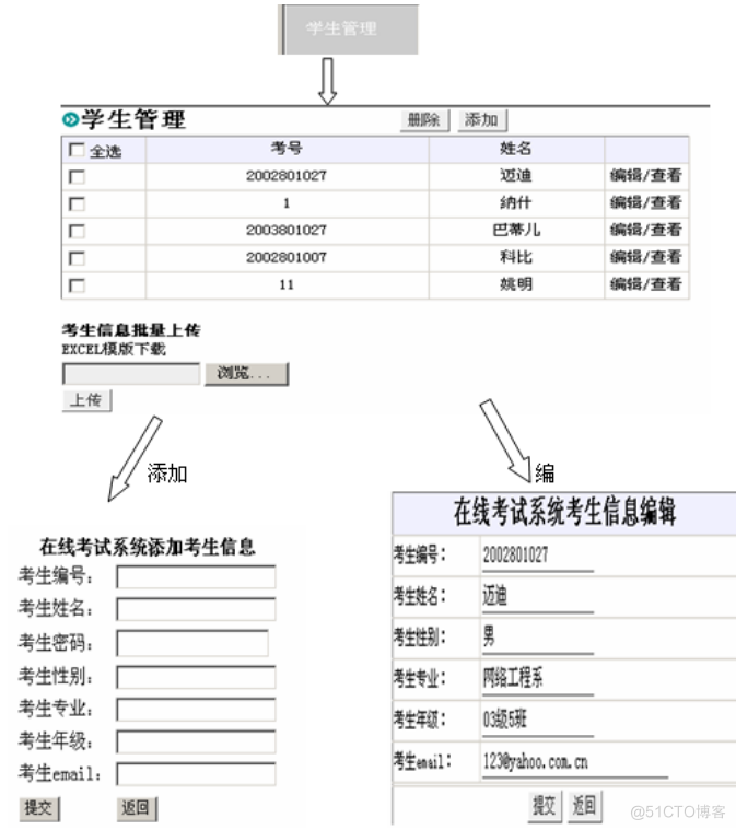 基于javaC语言试题生成与考试系统的计算机毕设_数据库_07