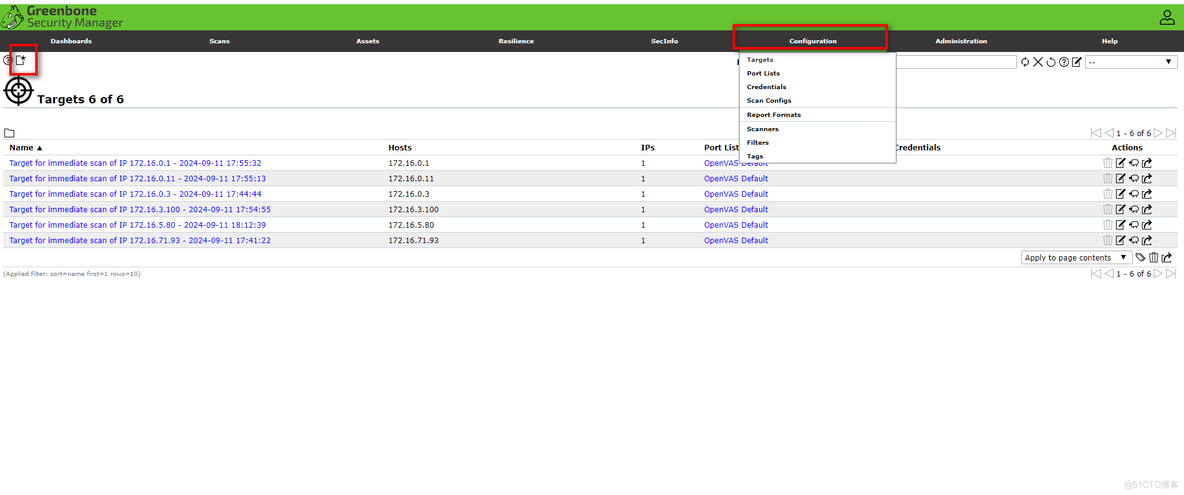 OpenVAS导入虚拟机后安装使用步骤_openvas_19