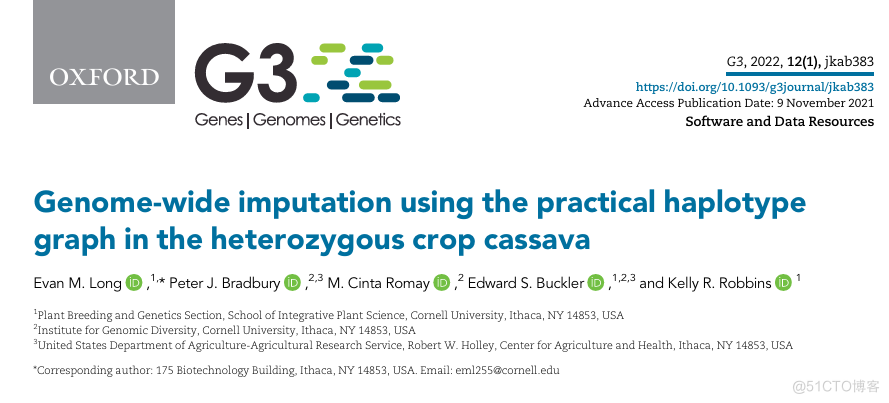 文献解读- Genome-wide imputation using the practical haplotype graph in the heterozygous crop cassava_生信分析_02