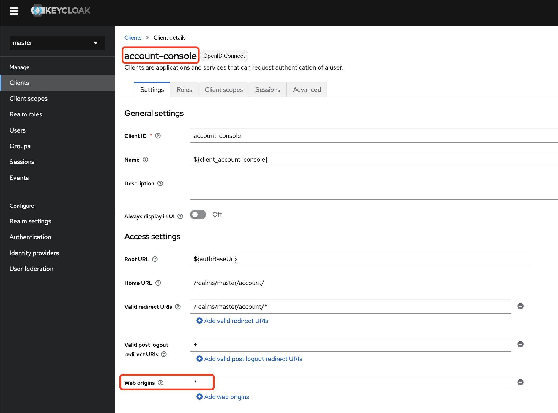 Keycloak 报 failed to initialize keycloak_Web_03