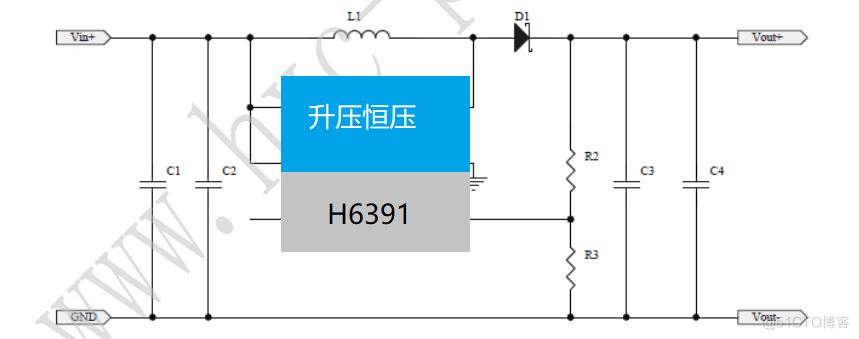 H6391 升压恒压芯片 2.6V3.7V5V升压9V12V18V 大电流大功率汽车喇叭IC方案_电源管理