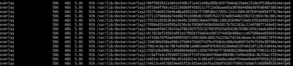 docker overlay目录数据占用过大，进行迁移_docker