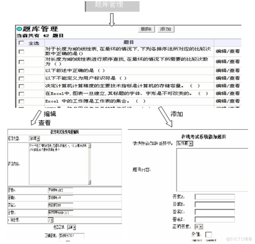 基于javaC语言试题生成与考试系统的计算机毕设_考试系统_08