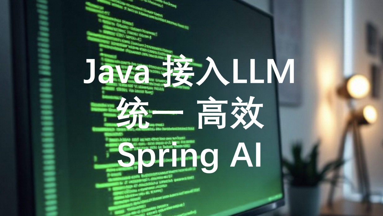 Java调用LLM大模型 - 基于 Spring AI 实现_API